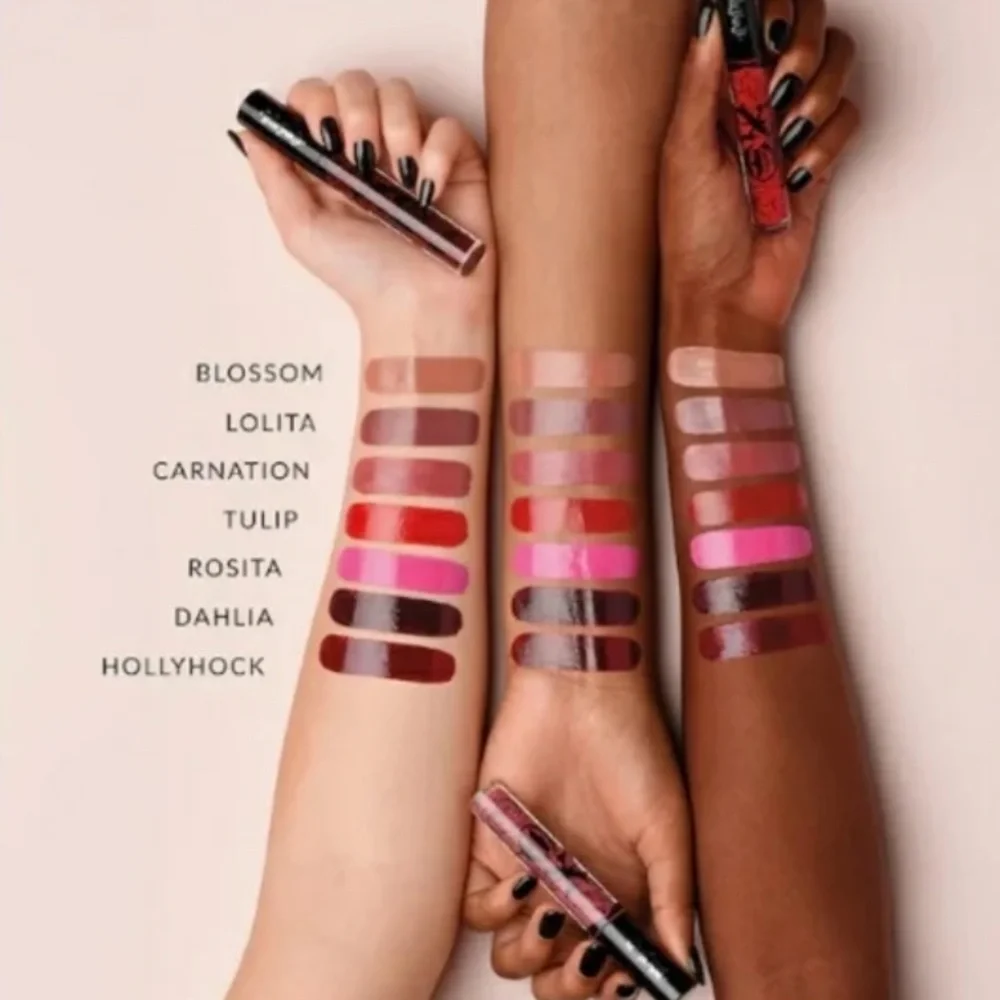 💎 Kat Von D Beauty-Blossom Lip Gloss Lipstick Lip Cream Full-Size New In Box